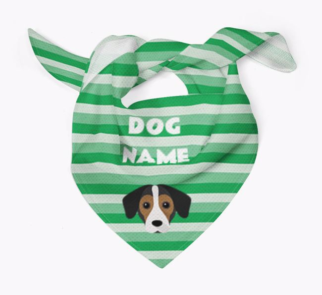 Personalised 'Stripes' Bandana for your {breedFullName}